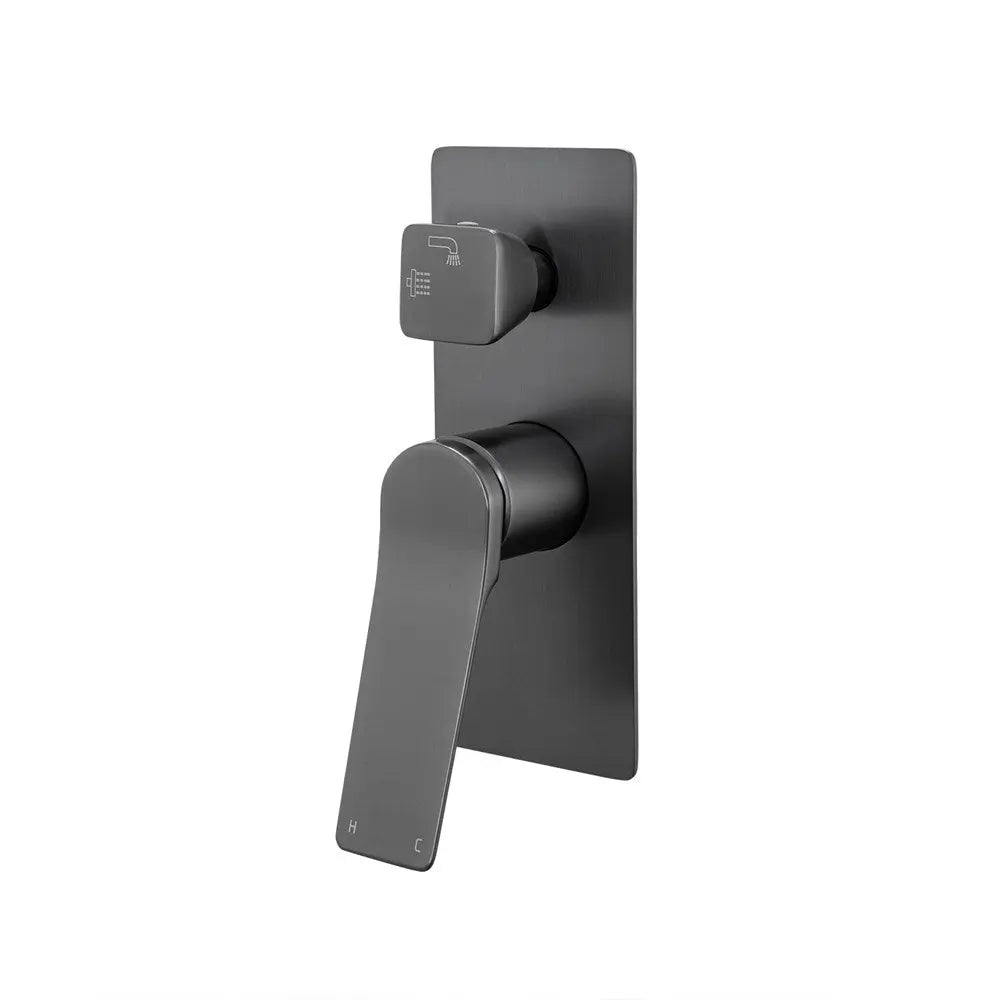 RUSHY - Gunmetal Diverter Mixer Aquaperla