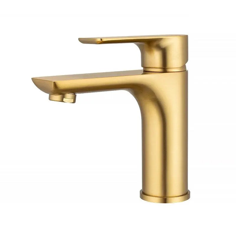 VOG - Brushed Brass Basin Mixer Aquaperla