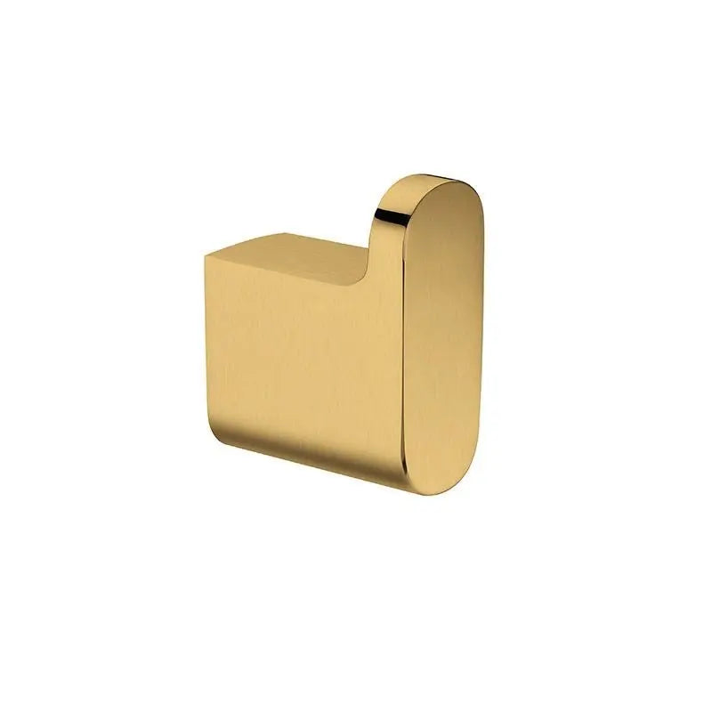 VOG - Brushed Brass Robe Hook Aquaperla