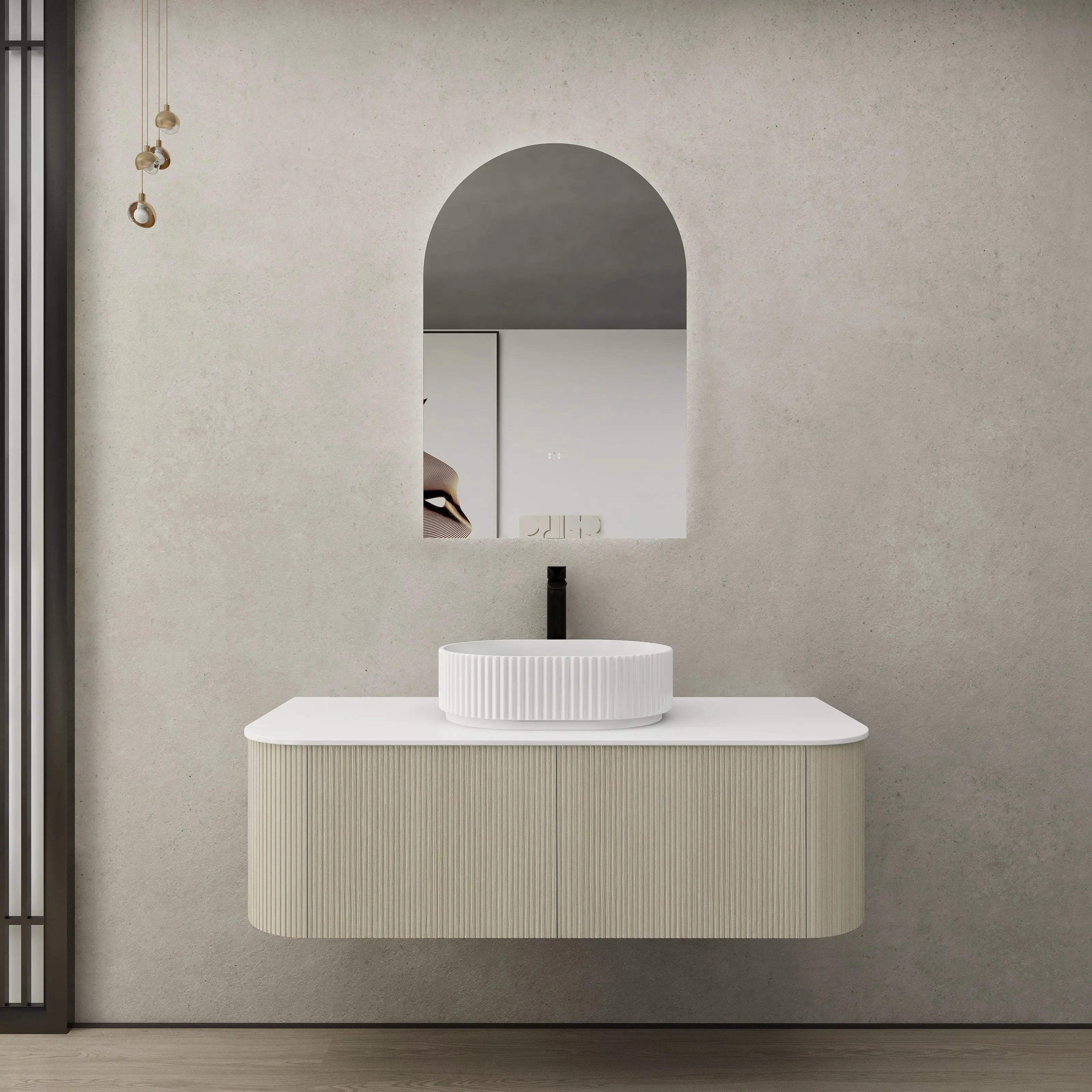 POS Bronte Wall Hung Vanity Coastal Oak (All Sizes) Poseidon