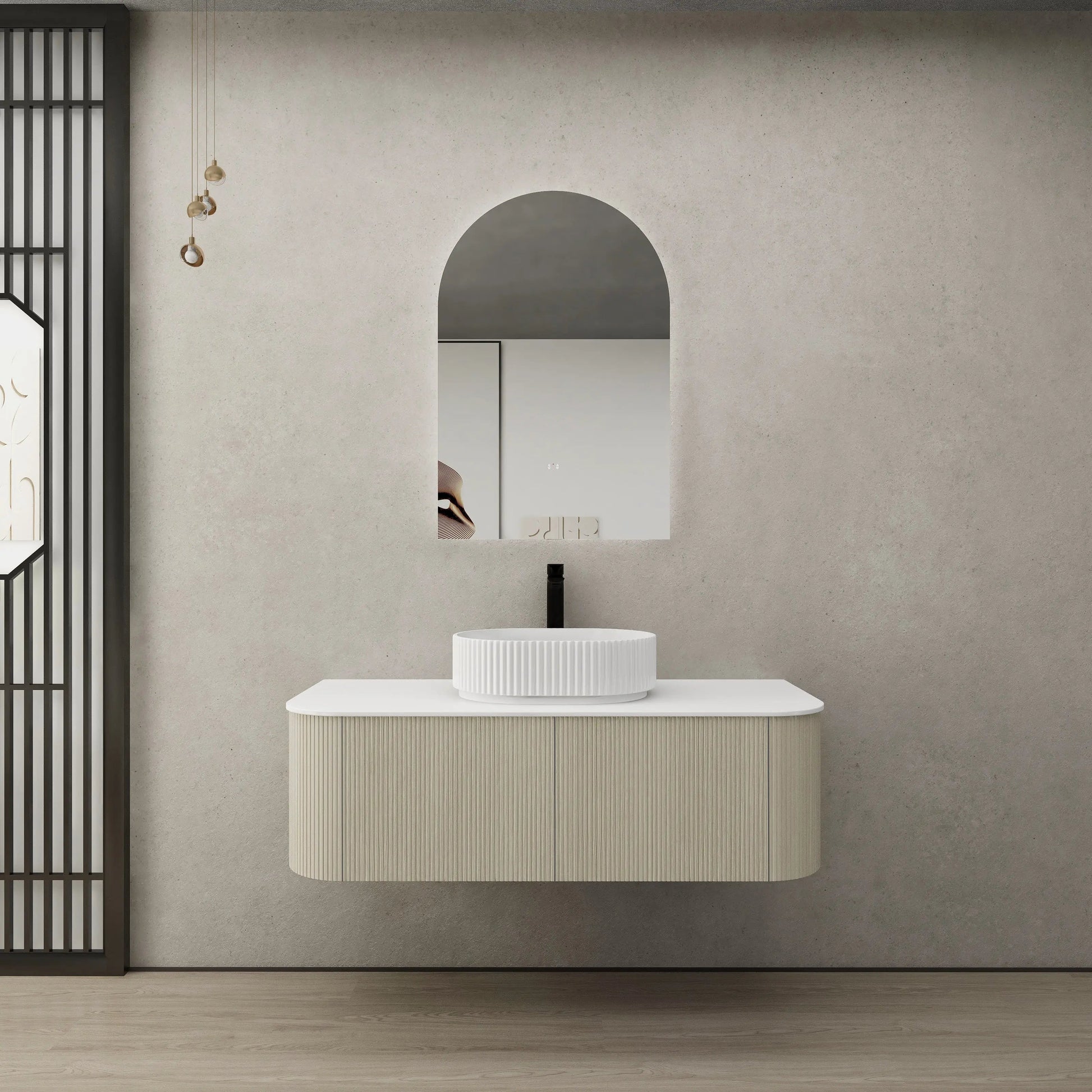 POS Bronte Wall Hung Vanity Coastal Oak (All Sizes) Poseidon