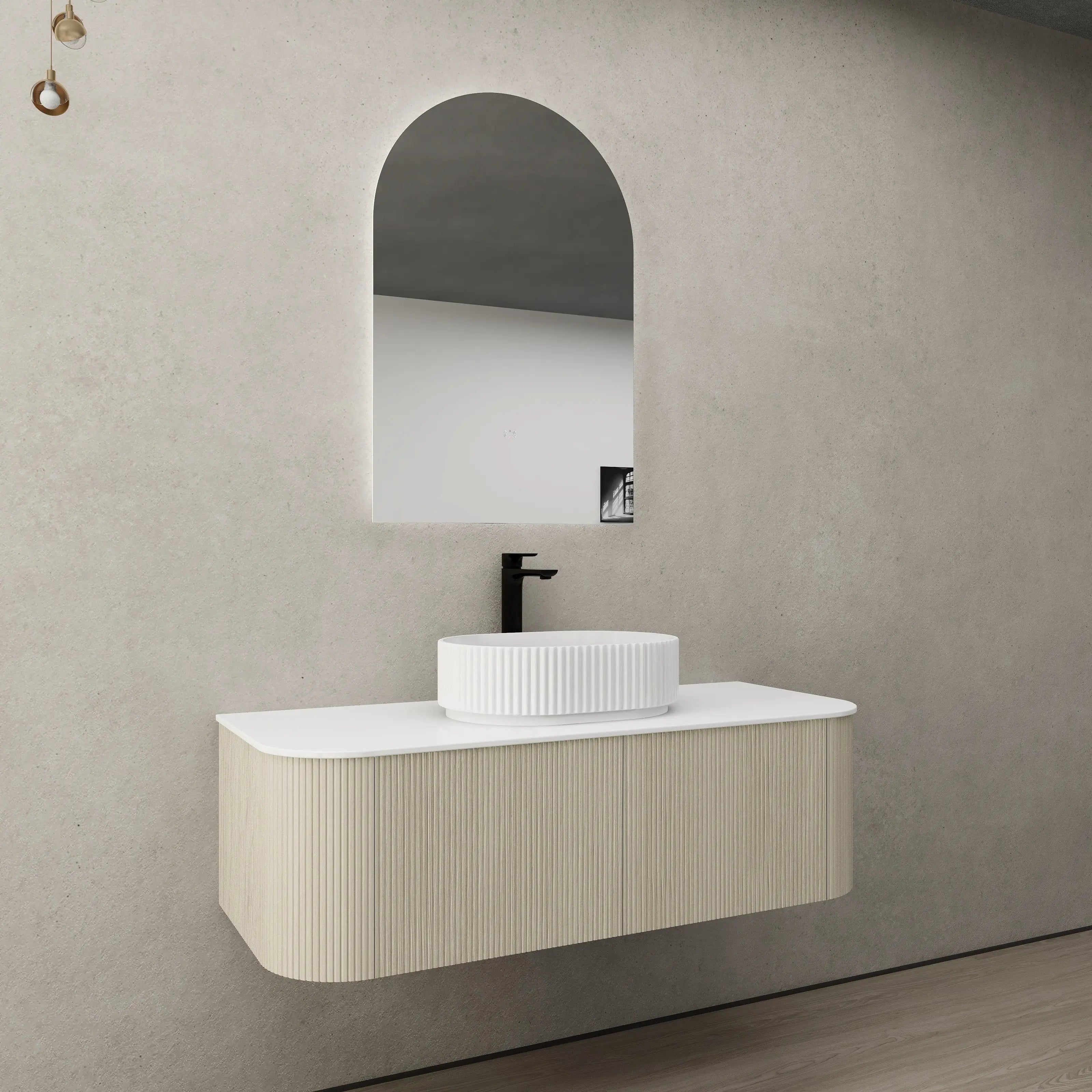 POS Bronte Wall Hung Vanity Coastal Oak (All Sizes) Poseidon