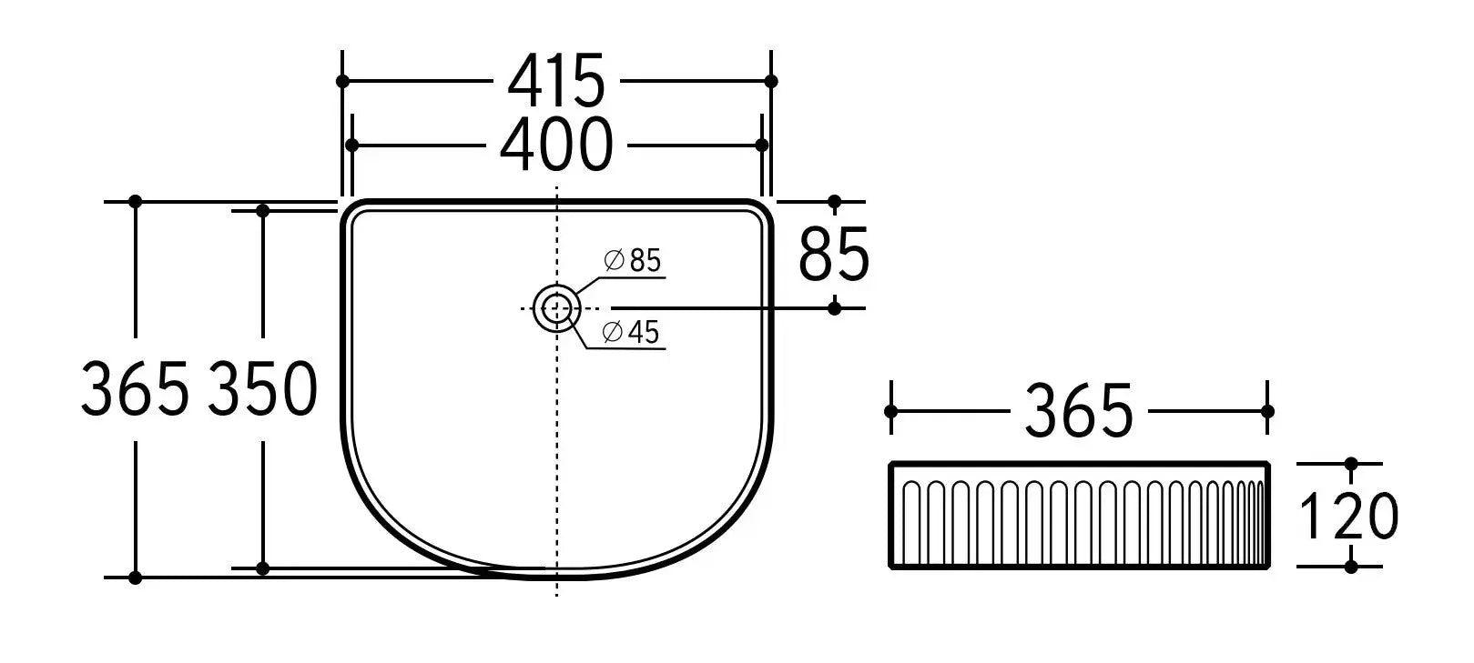 CA4135AR Above Counter Basin Poseidonbk