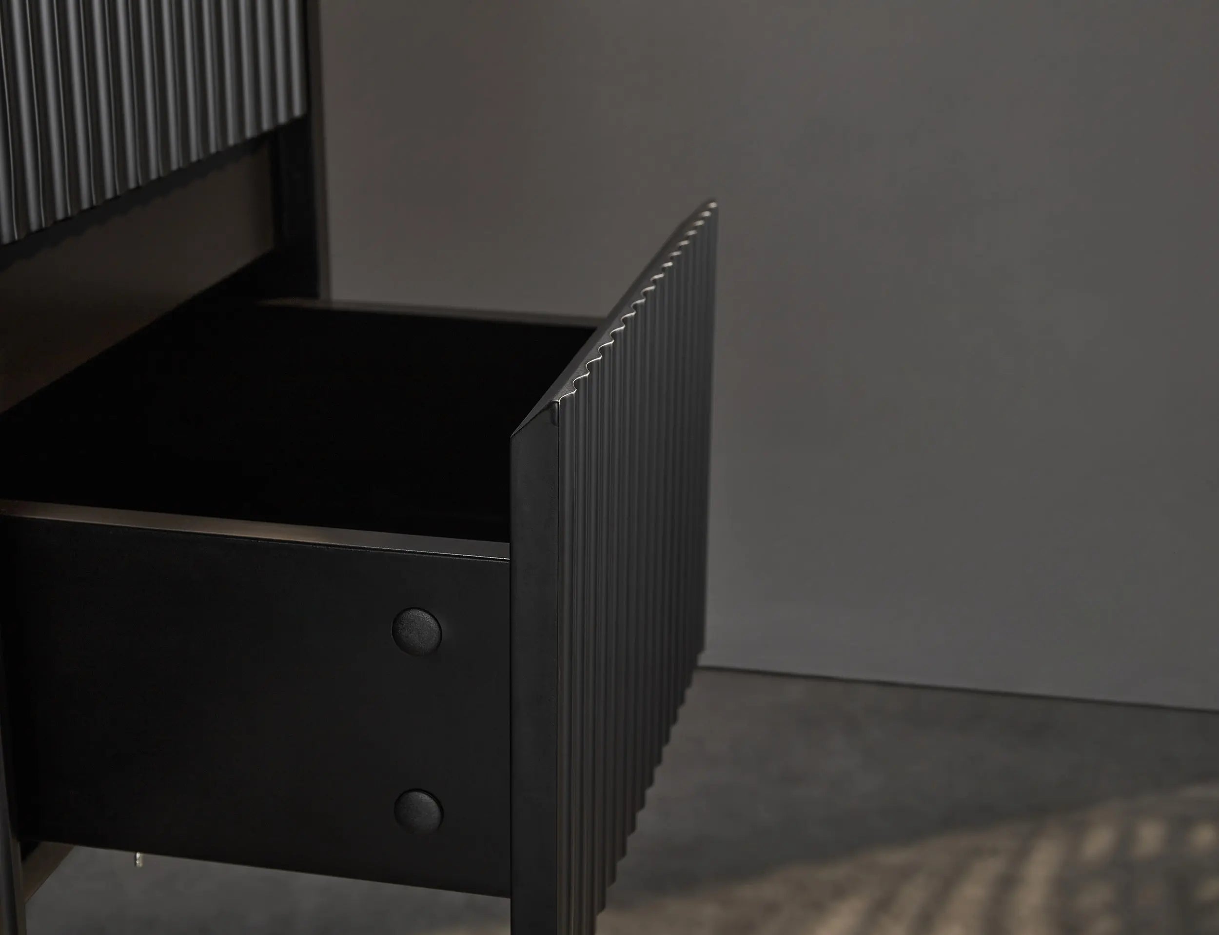Brindabella Wall Hung PVC Cabinet 1500mm (Single/Double Bowl) (Matte Black) Poseidon