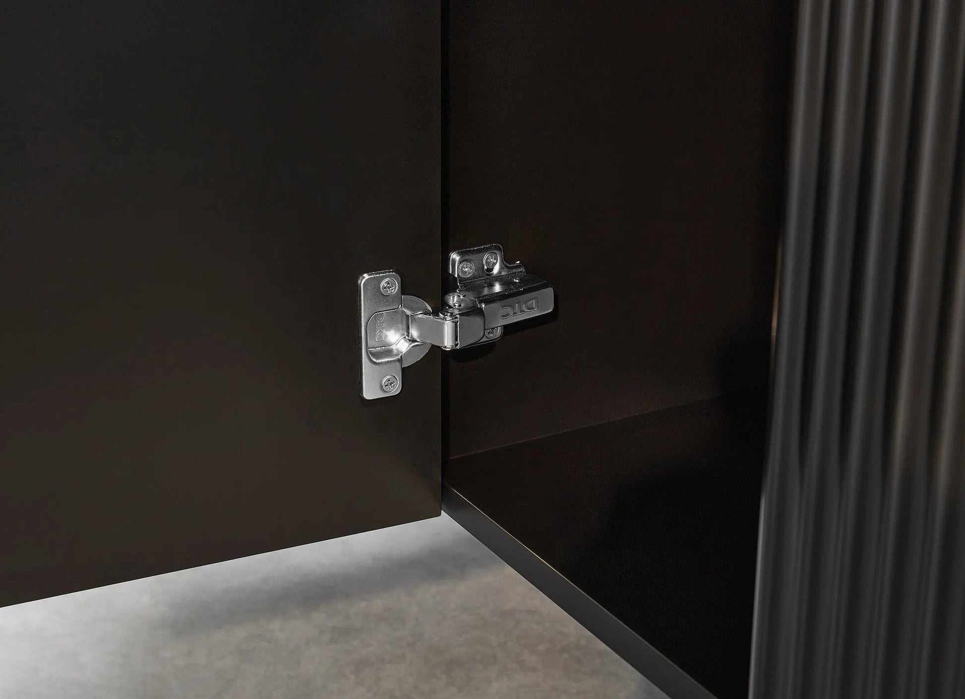 Brindabella Wall Hung PVC Cabinet 600mm (Matte Black) Poseidon