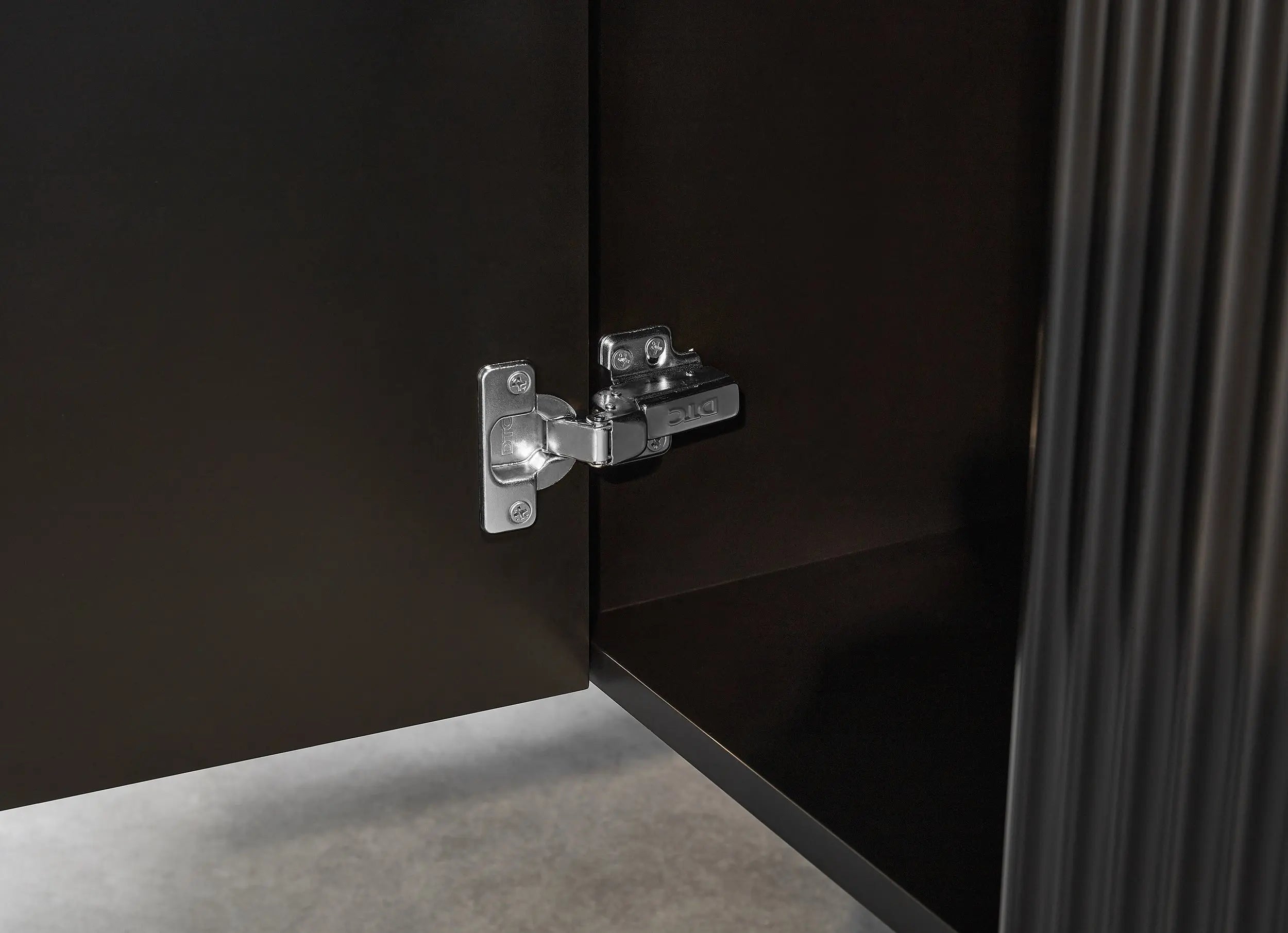 Brindabella Wall Hung PVC Cabinet 600mm (Matte Black) Poseidon