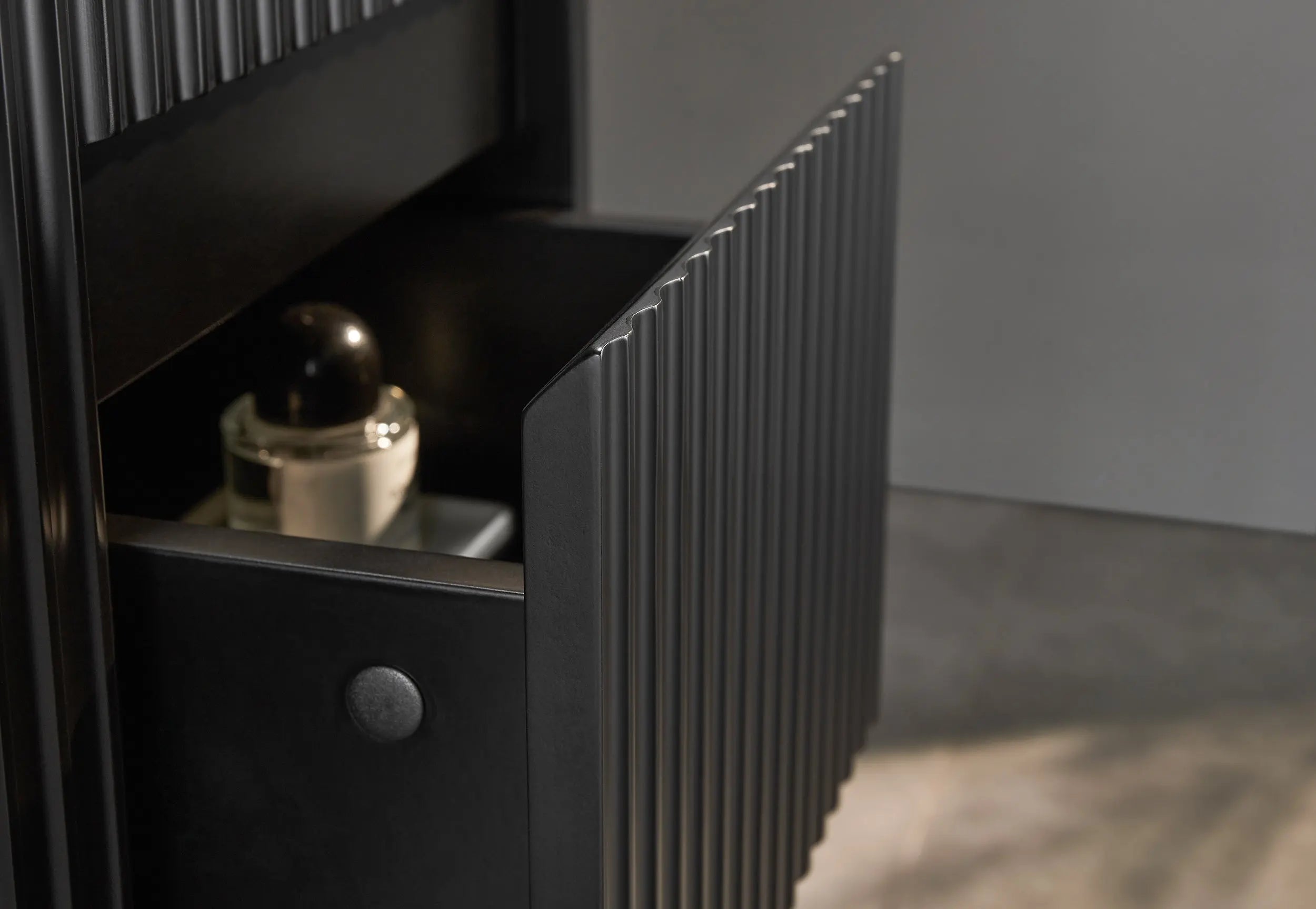 Brindabella Wall Hung PVC Cabinet 750mm (Matte Black) Poseidon