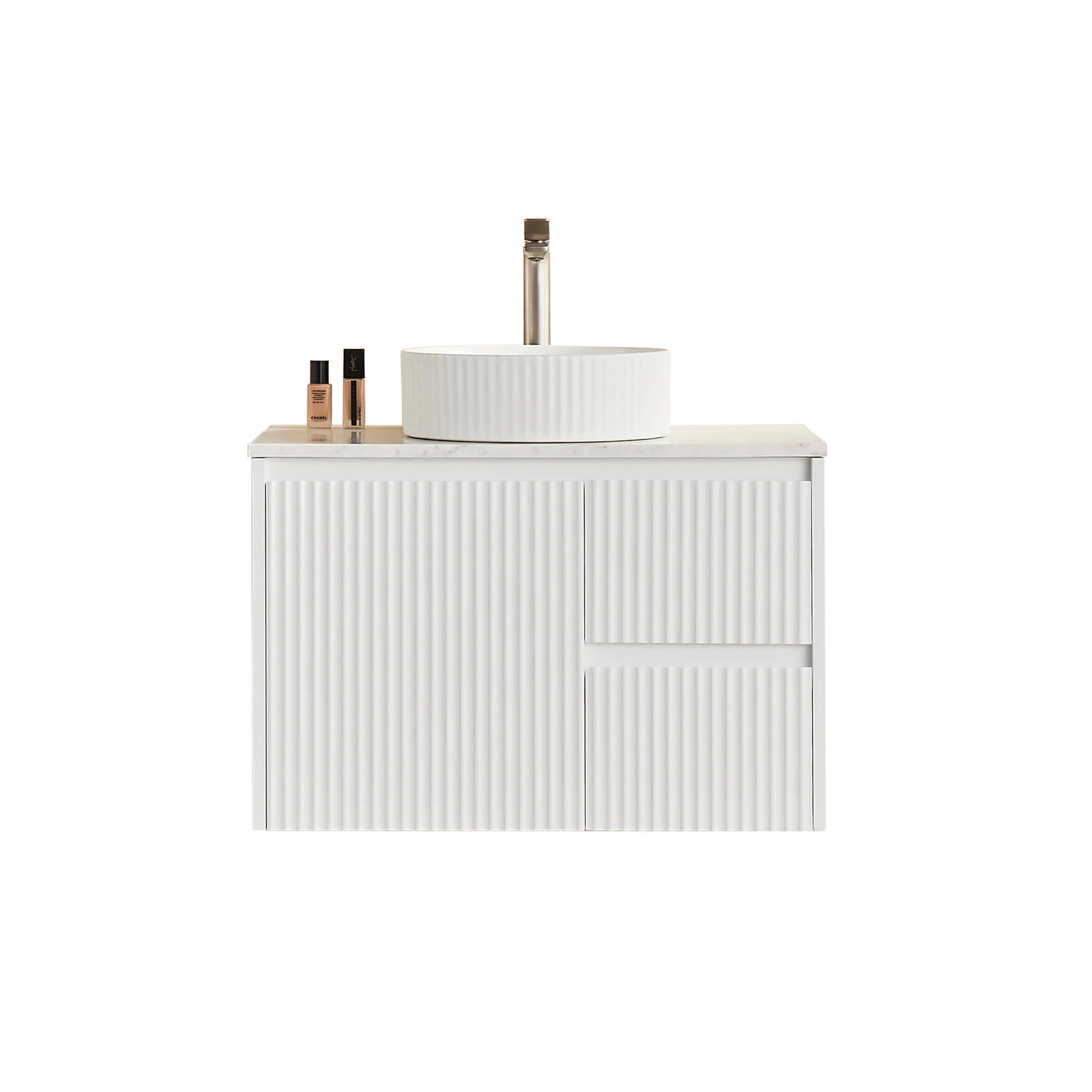 Brindabella Wall Hung PVC Cabinet 750mm (Matte White) Poseidon