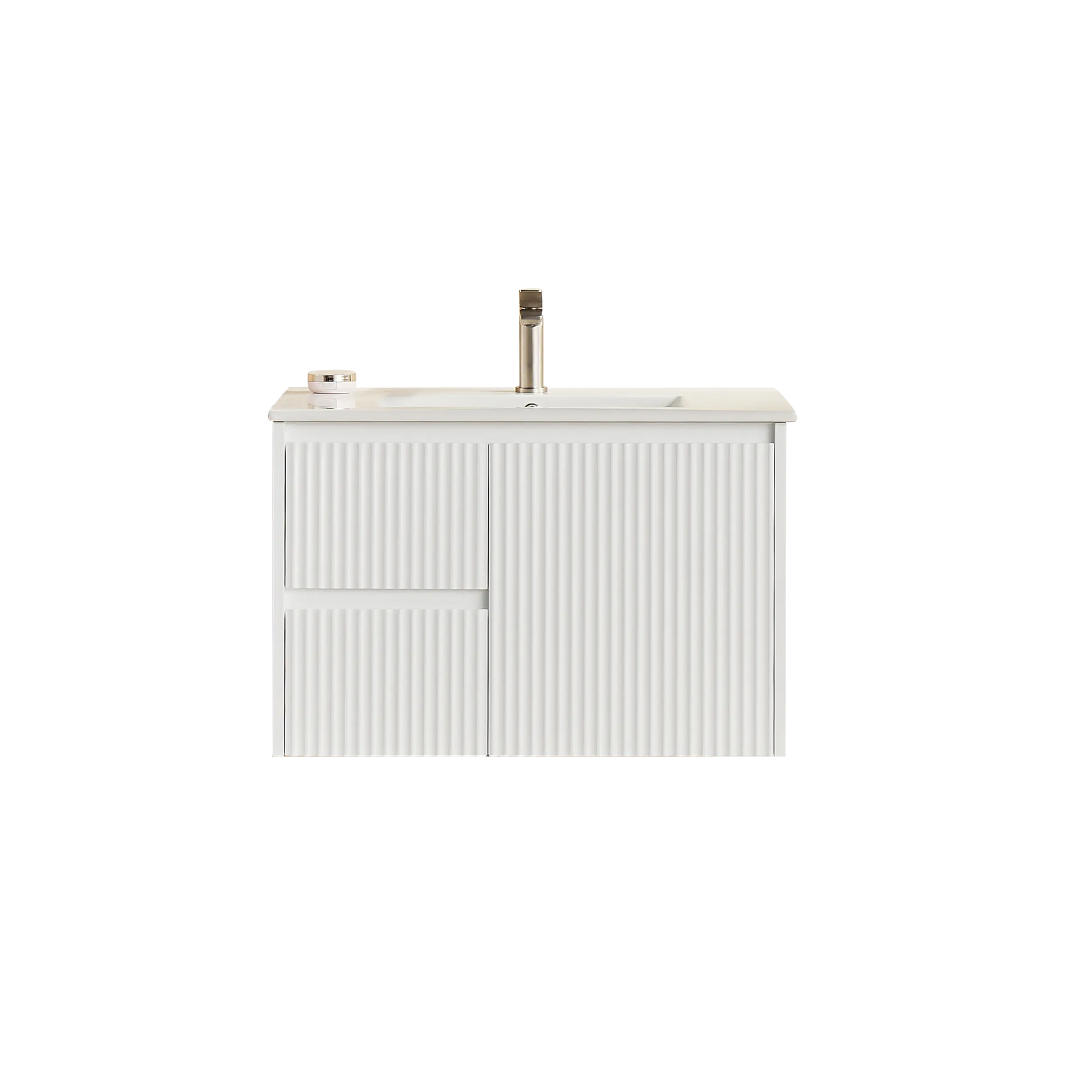 Brindabella Wall Hung PVC Cabinet 750mm (Matte White) Poseidon