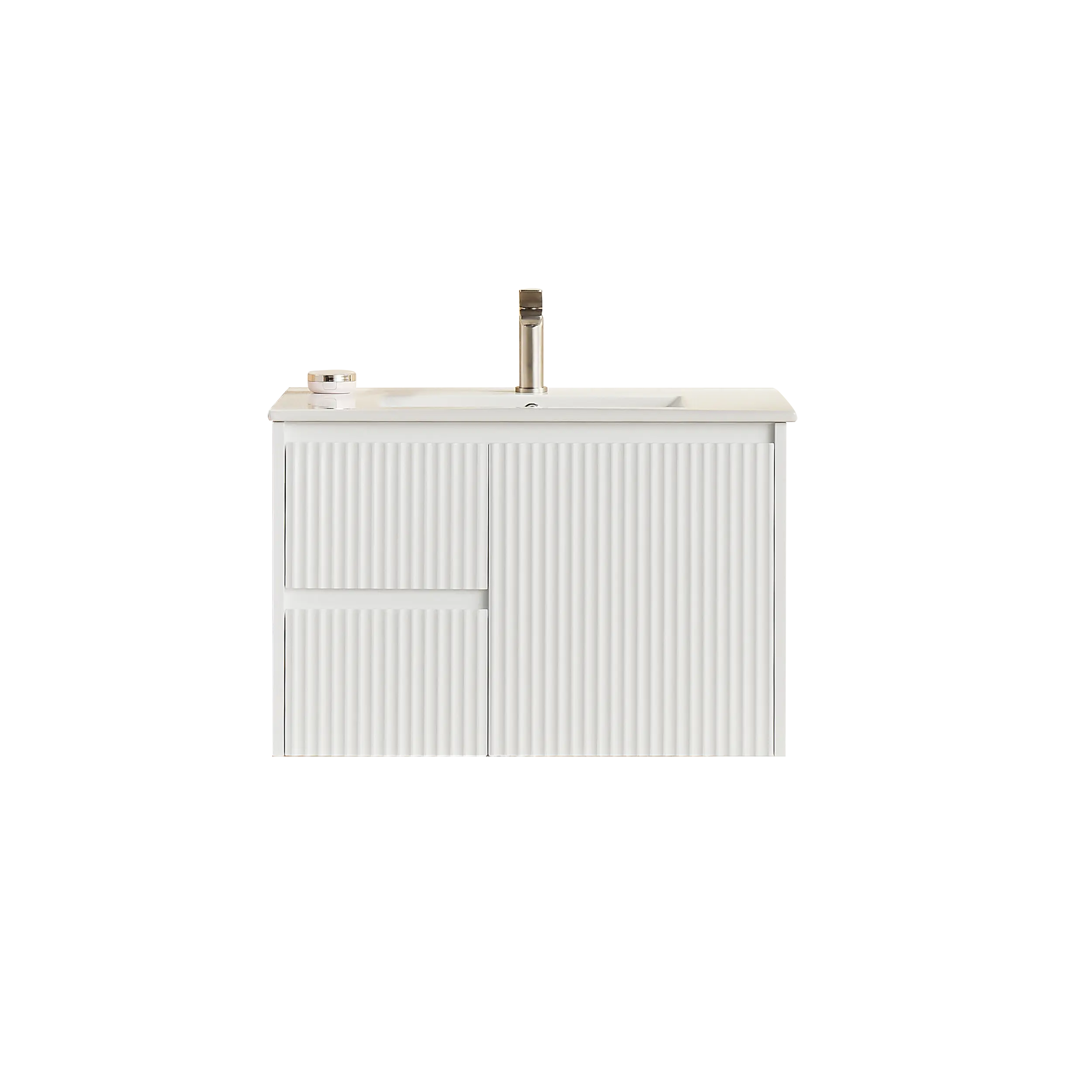 Brindabella Wall Hung PVC Cabinet 750mm (Matte White) Poseidon