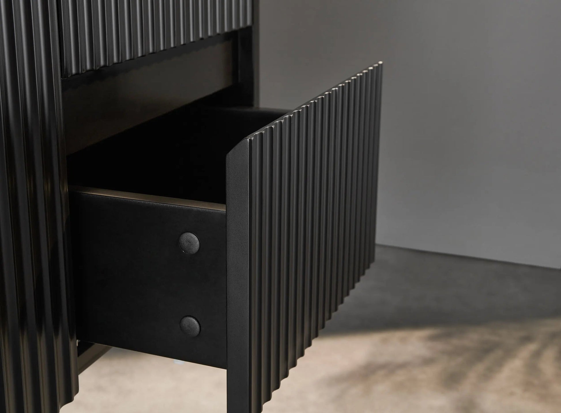 Brindabella Wall Hung PVC Cabinet 900mm (Matte Black) Poseidon
