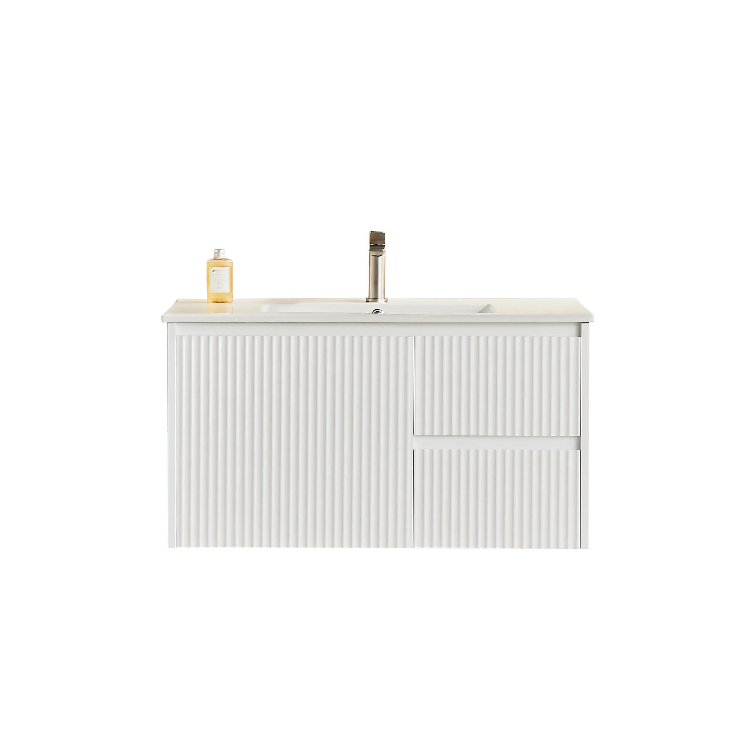 Brindabella Wall Hung PVC Cabinet 900mm (Matte White) Poseidon