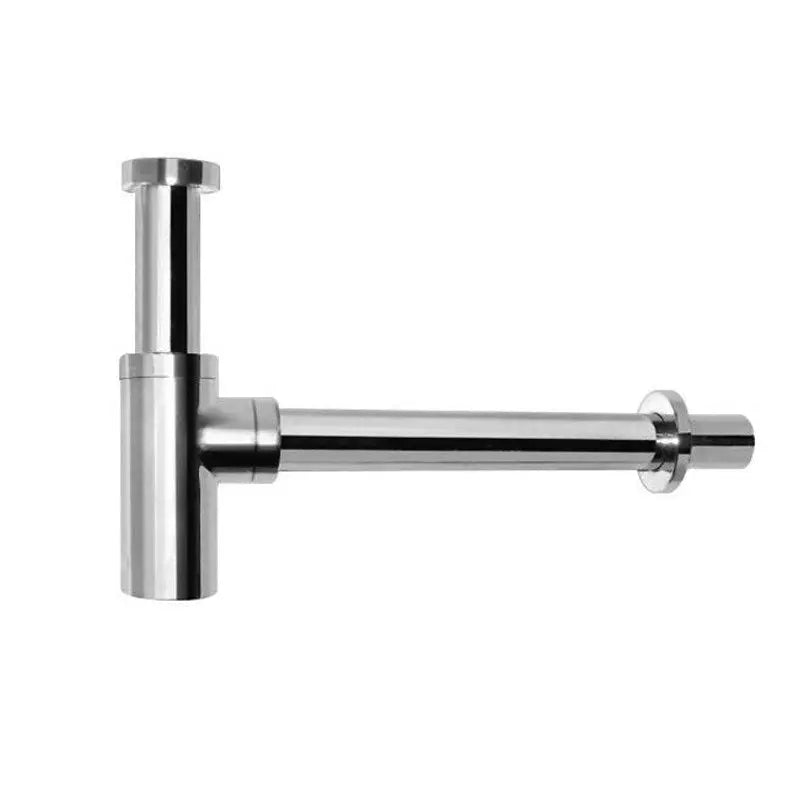 Chrome Basin Bottle Trap 32mm Solid Brass Aquaperla