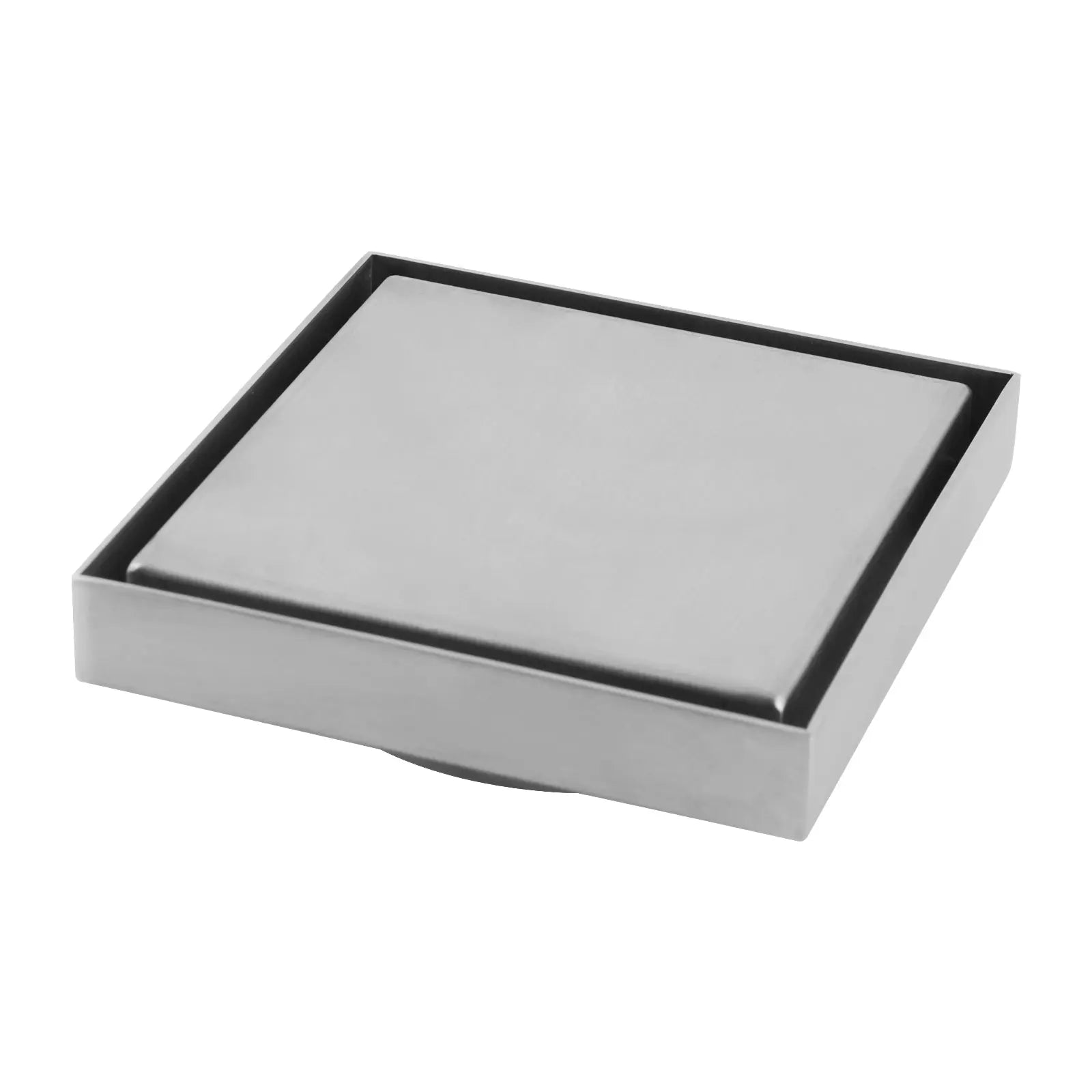 120x120mm Chrome Tile Insert Drain Aquaperla