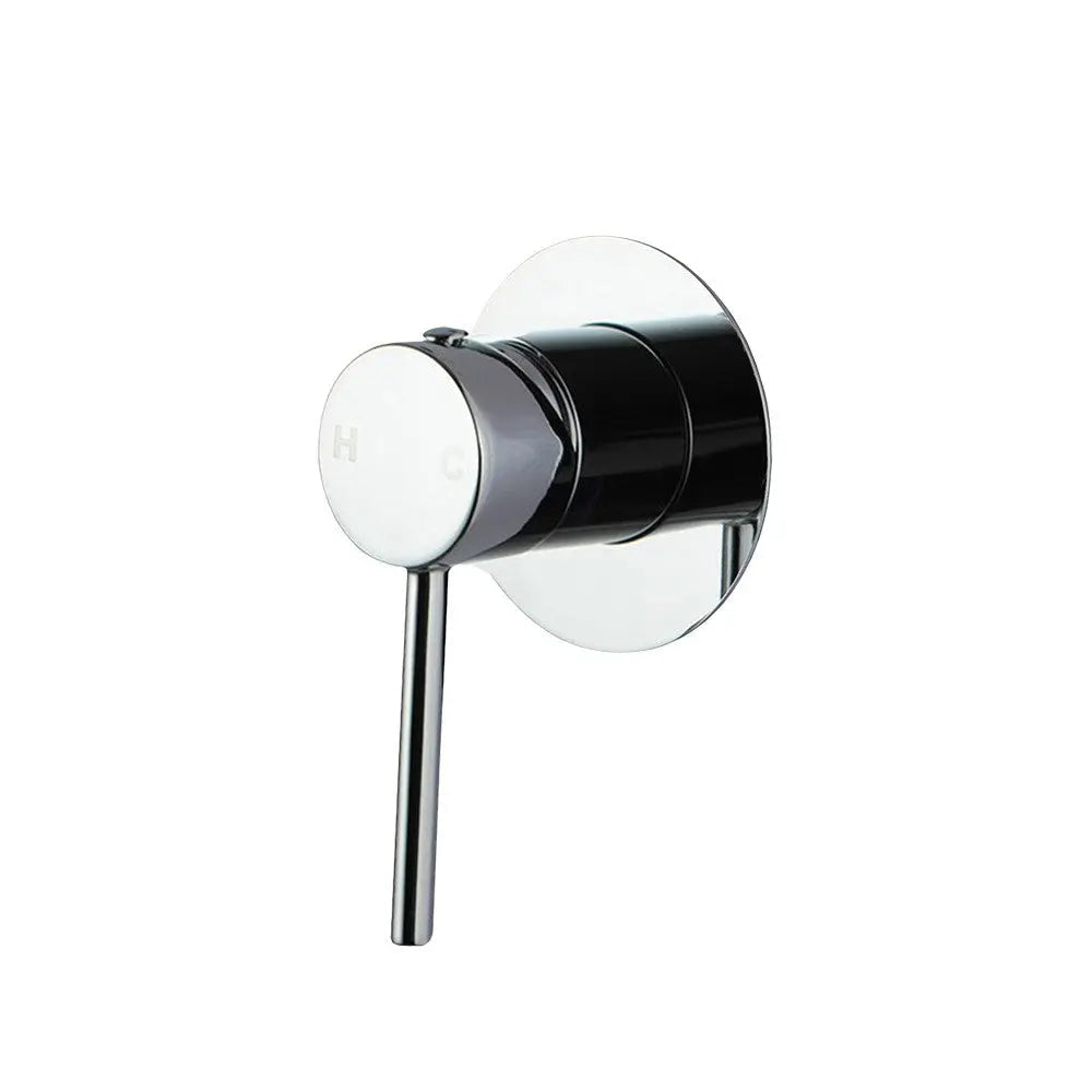 LUCID PIN - Chrome Wall Mixer Aquaperla