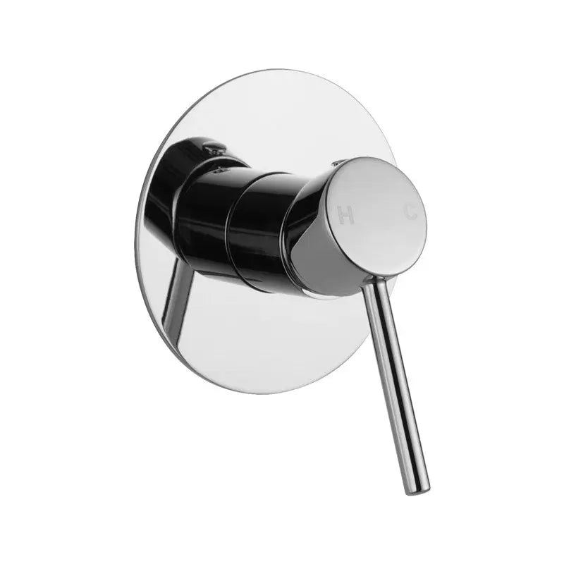 LUCID PIN - Chrome Wall Mixer Aquaperla