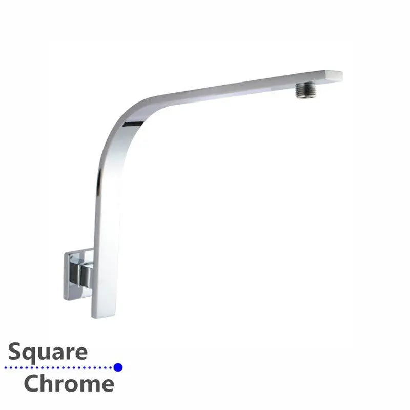 Chrome Wall Shower Arm Aquaperla