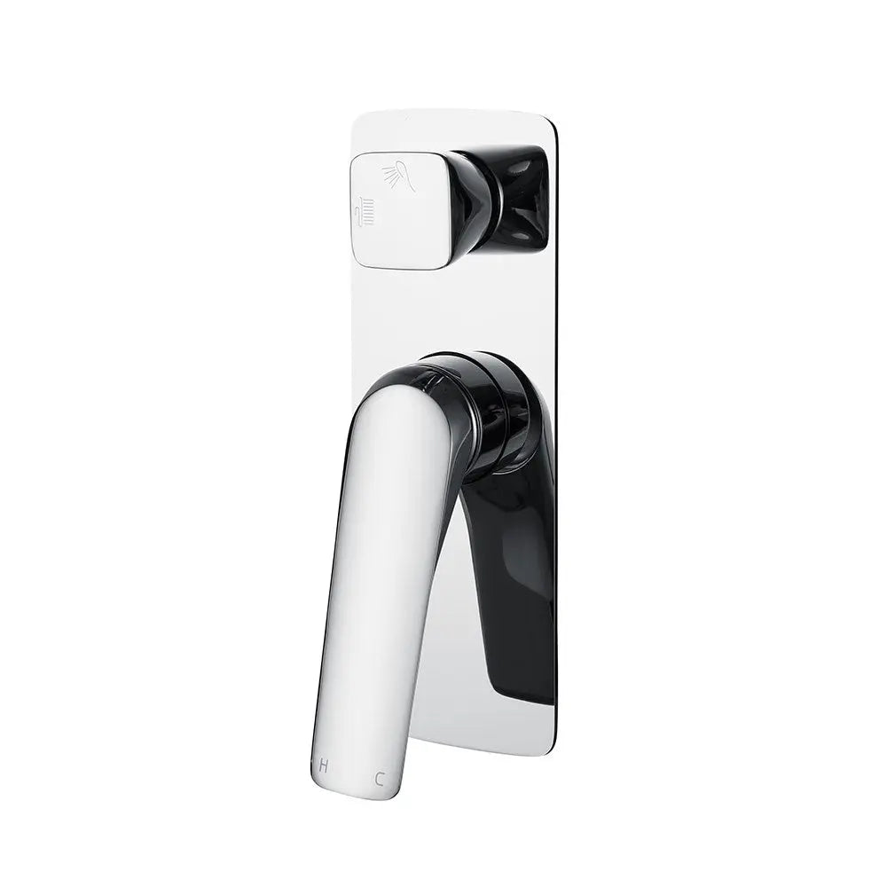 AU - Chrome Diverter Mixer Aquaperla