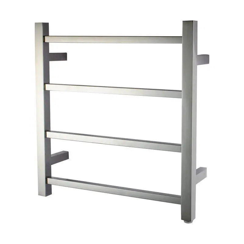 Chrome Heated Towel Rack 4 Bars Aquaperla