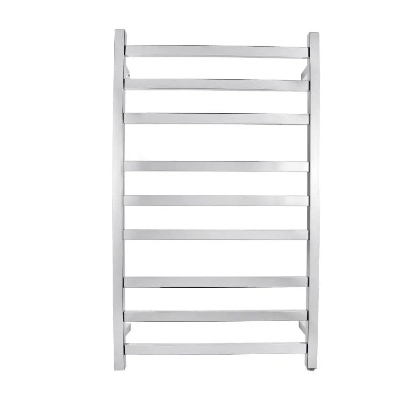 Chrome Heated Towel Rack 9 Bars Aquaperla
