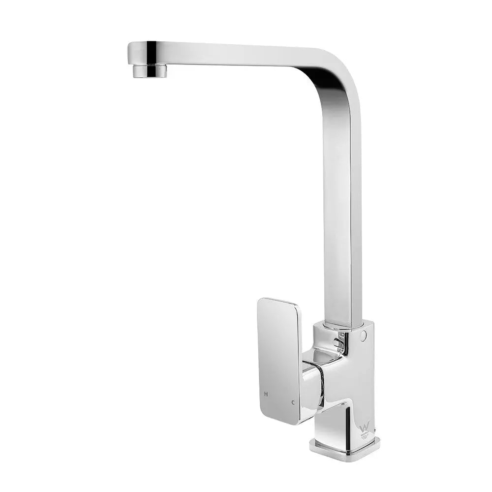 Chrome Swivel Kitchen Mixer Aquaperla