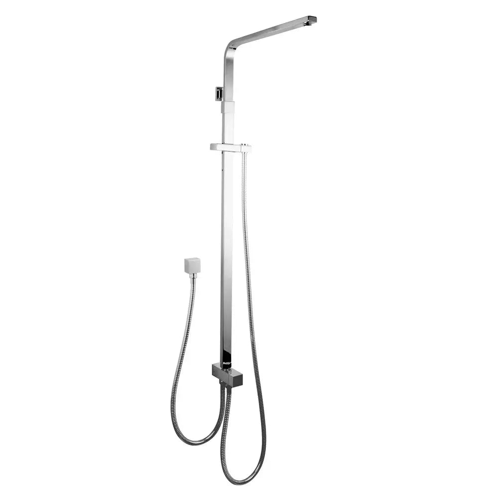 Chrome Shower Rail Aquaperla