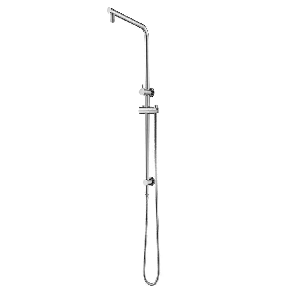 Chrome Shower Rail Aquaperla
