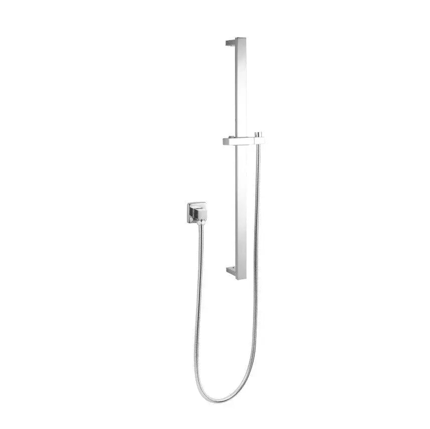 Chrome Shower Rail Aquaperla