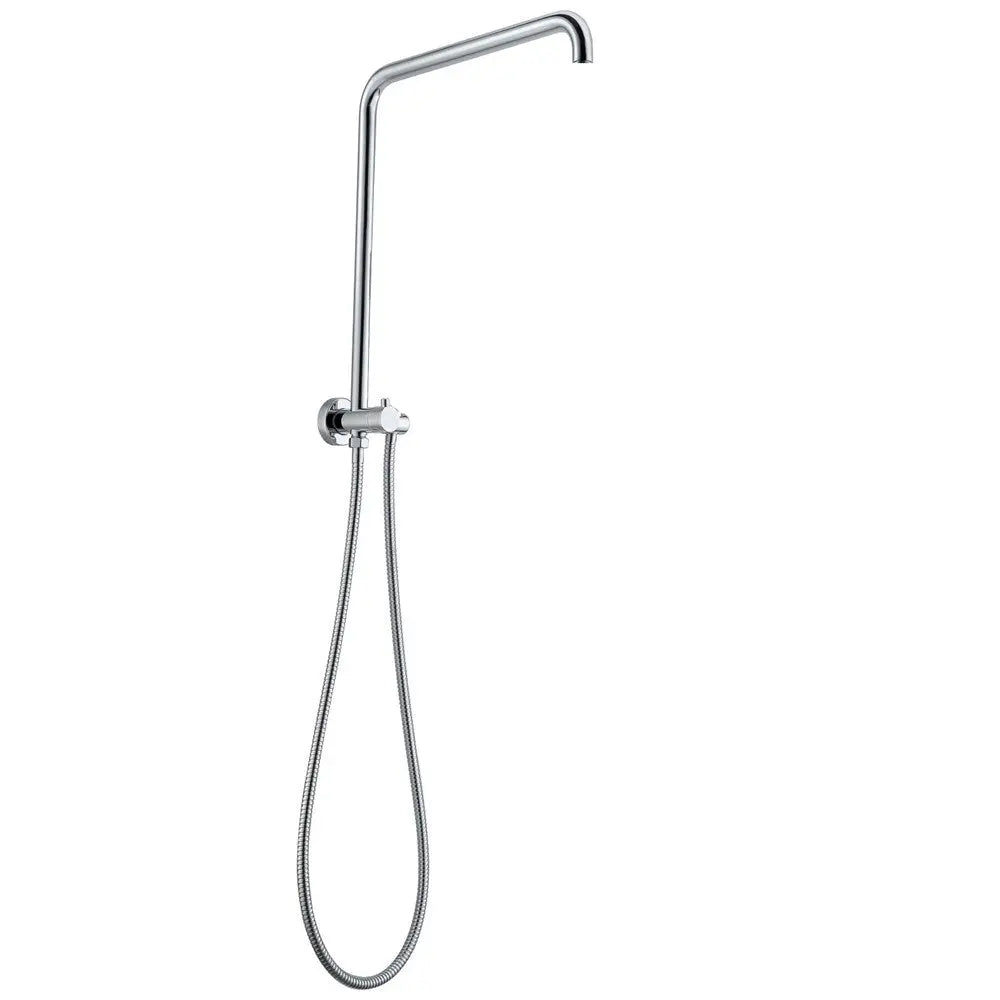 Chrome Shower Rail Aquaperla