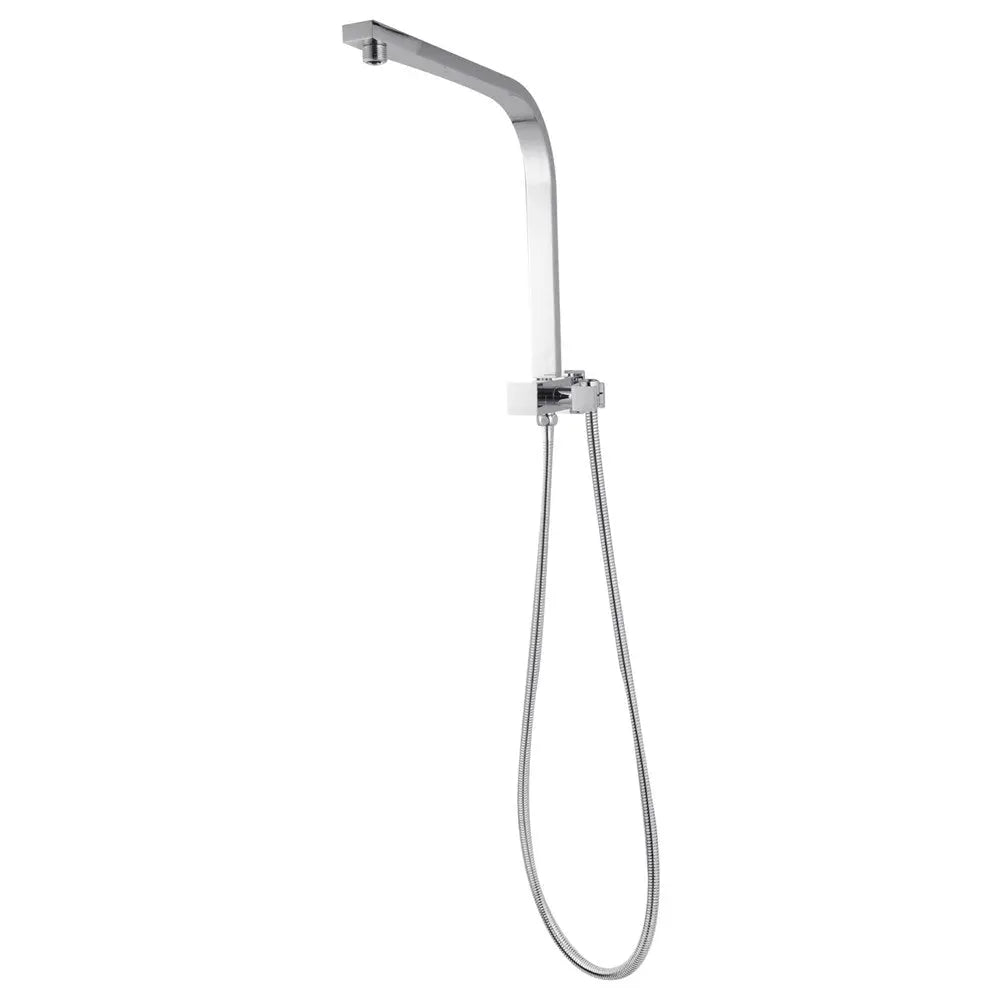 Chrome Shower Rail Aquaperla