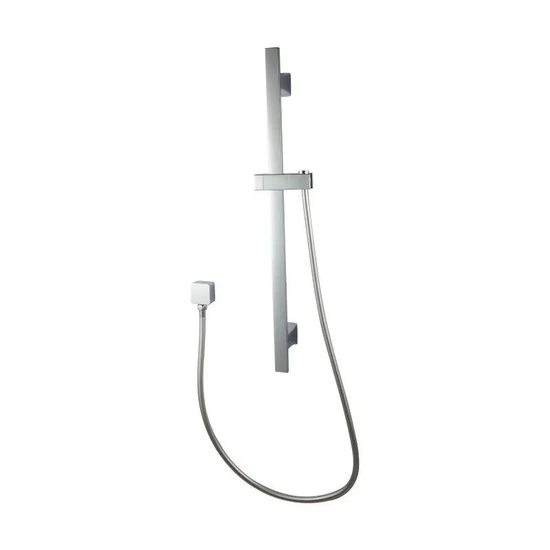 Chrome Shower Rail Aquaperla