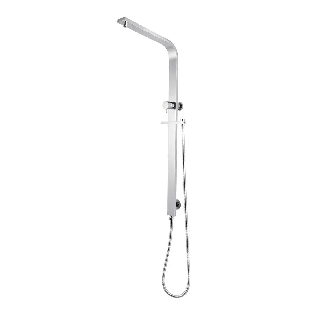 Chrome Shower Rail Aquaperla