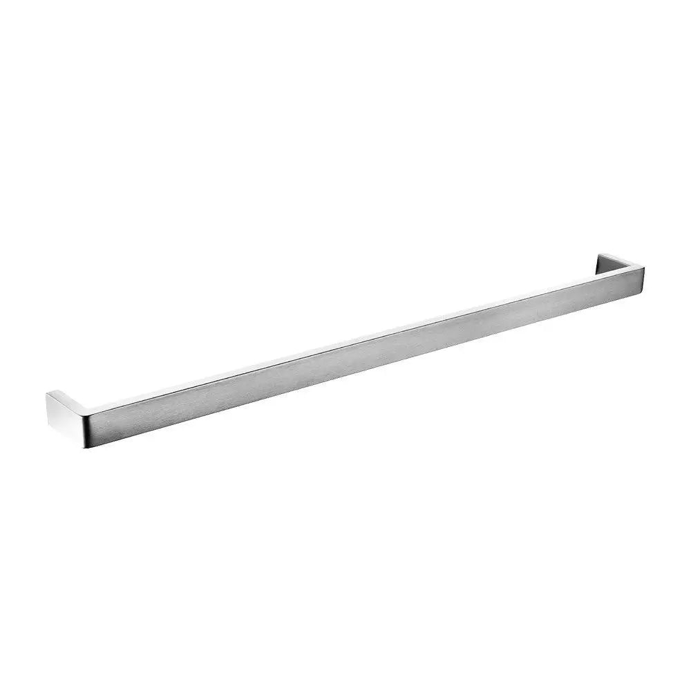 IVANO - 800mm Chrome Single Towel Rail Aquaperla
