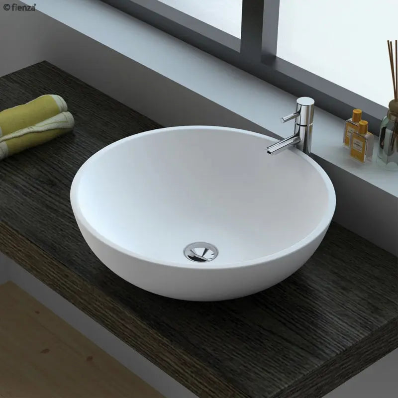 Lexy Solid Surface Above Counter Basin fienza