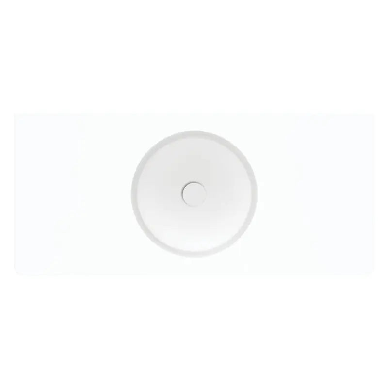 Encanto 1000 Solid Surface Wall Basin, No Tap Hole fienza