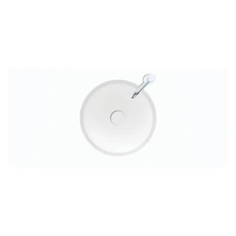 Encanto 1000 Solid Surface Wall Basin, 1 Tap Hole fienza
