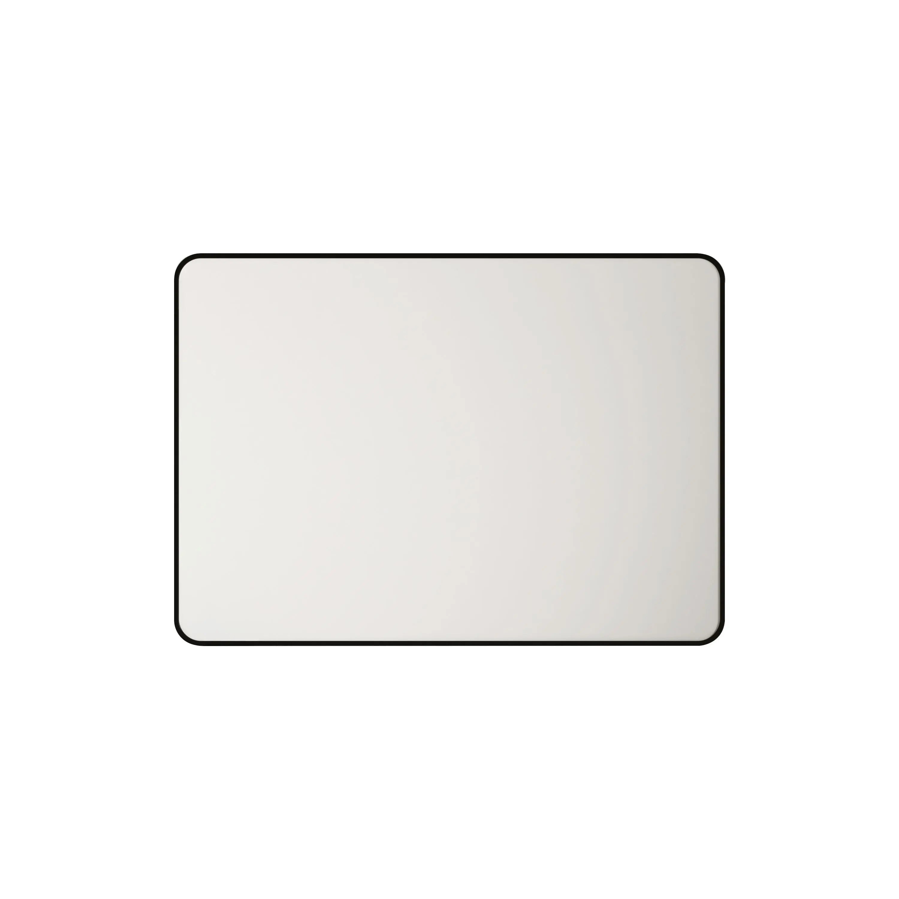 Aluminum Framed 600mm Rectangular Mirror -Matt Black mercioaustralia