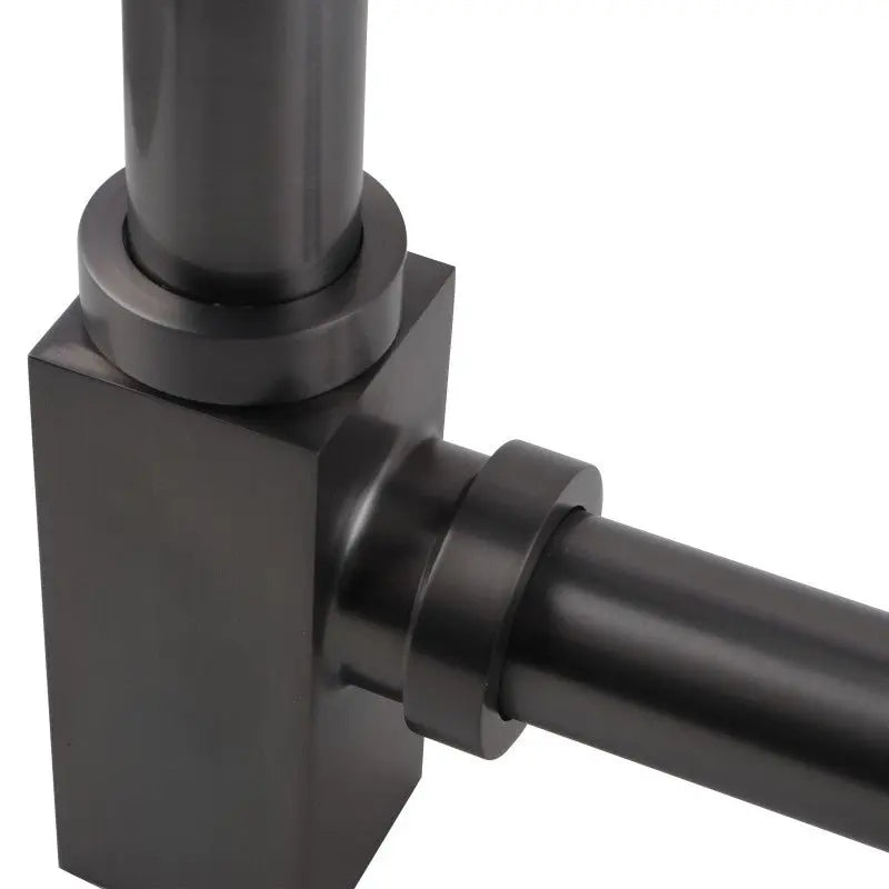 Gunmetal Grey Basin Bottle Trap 32mm Solid Brass Aquaperla