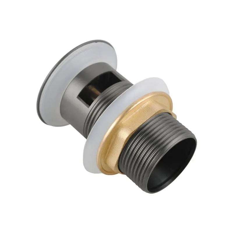 32mm Gun Metal Pop Up Waste Overflow Aquaperla