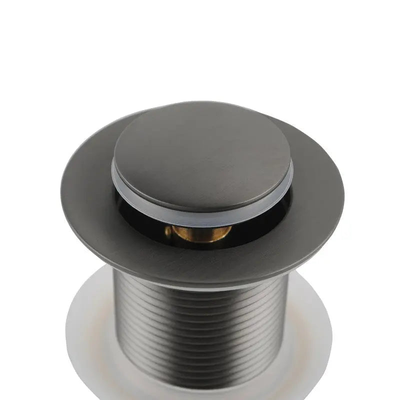 32mm Gun Metal Pop Up Waste Non Overflow Aquaperla
