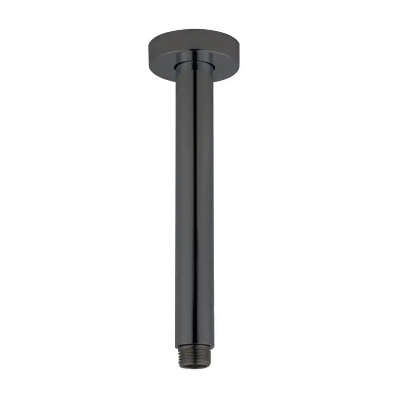 200mm Gunmetal Ceiling Shower Arm Aquaperla