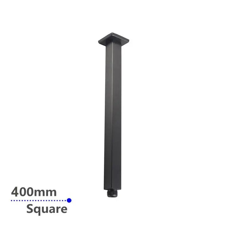400mm Gunmetal Ceiling Shower Arm Aquaperla