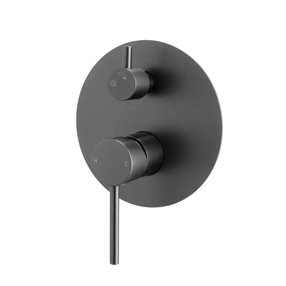 LUCID PIN - Gunmetal Diverter Mixer Aquaperla