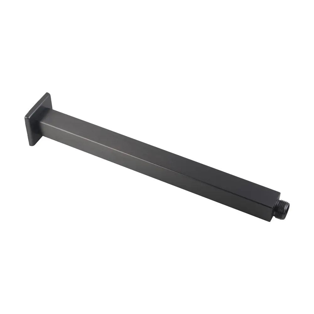 300mm Gunmetal Ceiling Shower Arm Aquaperla