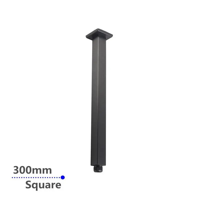 300mm Gunmetal Ceiling Shower Arm Aquaperla