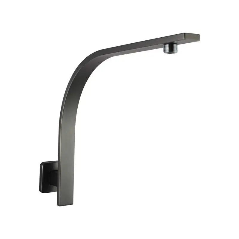 Gun Metal Wall Shower Arm Aquaperla