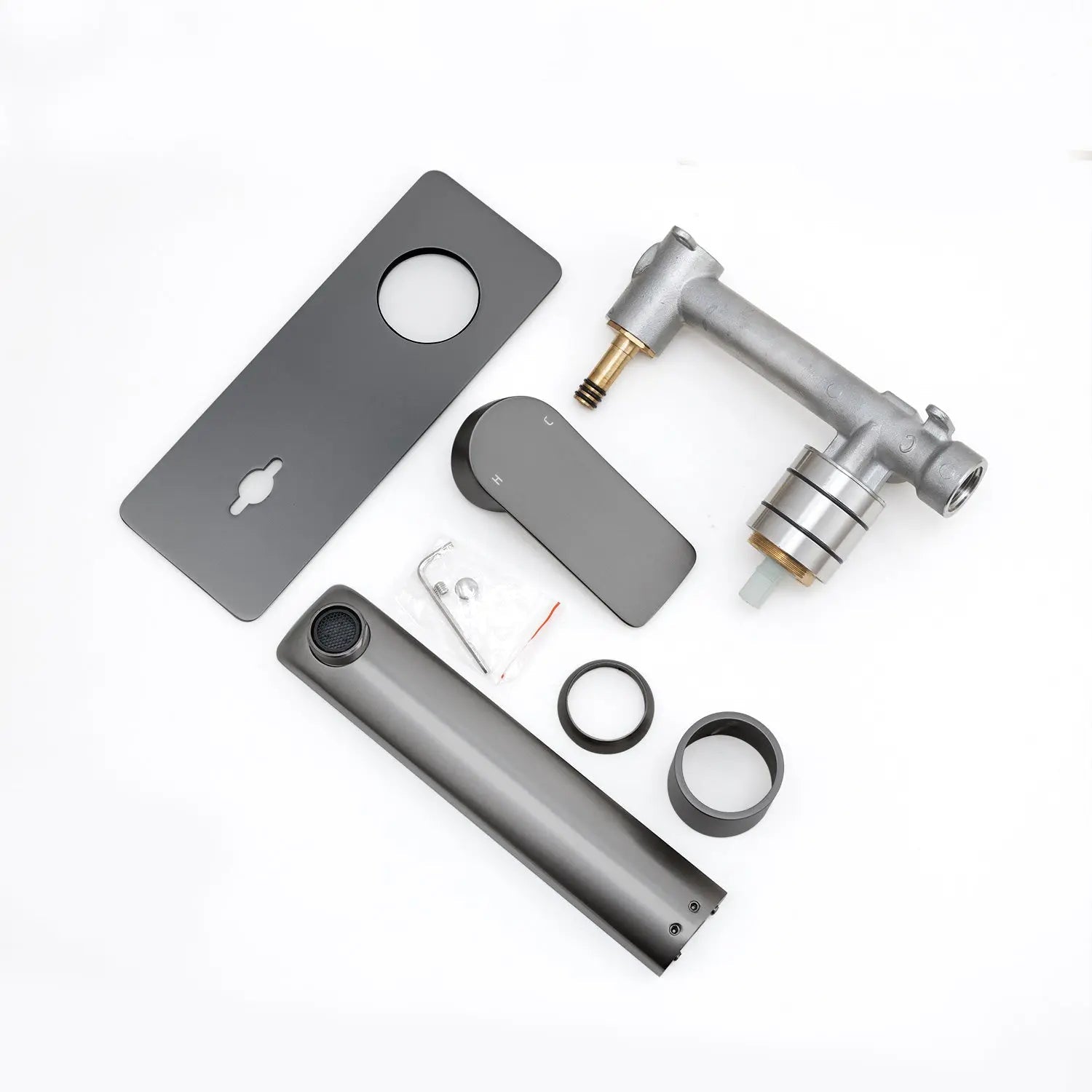 VOG - Gunmetal Spout Mixer Aquaperla