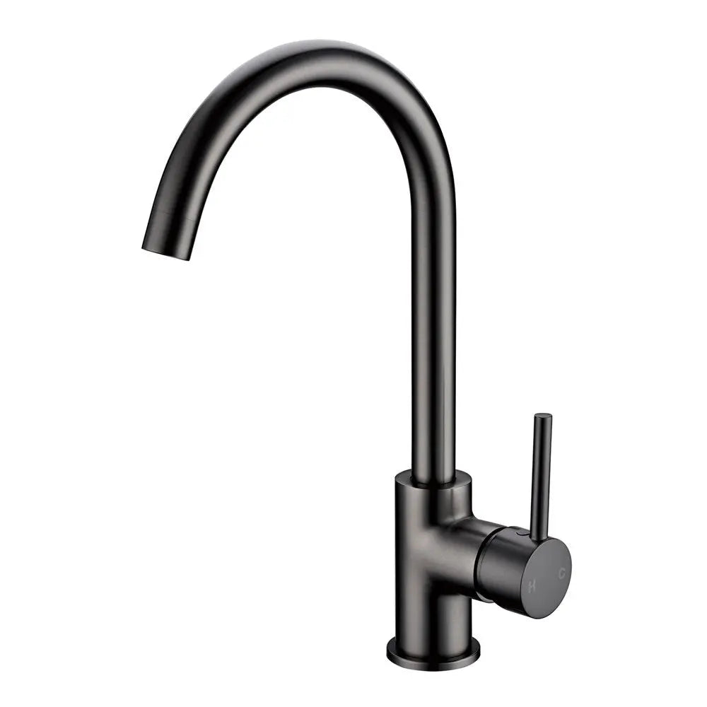 Gunmetal Standard Kitchen Mixer Aquaperla