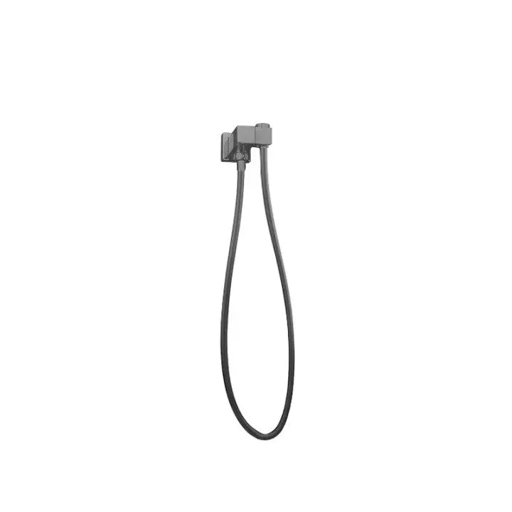 Gunmetal Shower Rail Aquaperla