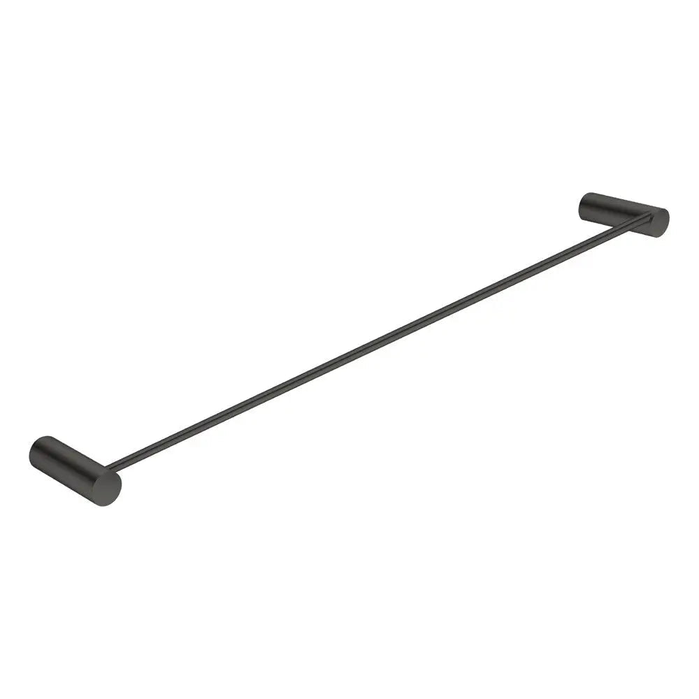 600mm Gunmetal Single Towel Rail Aquaperla